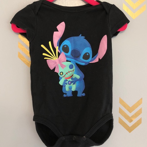 disney stitch onesie baby